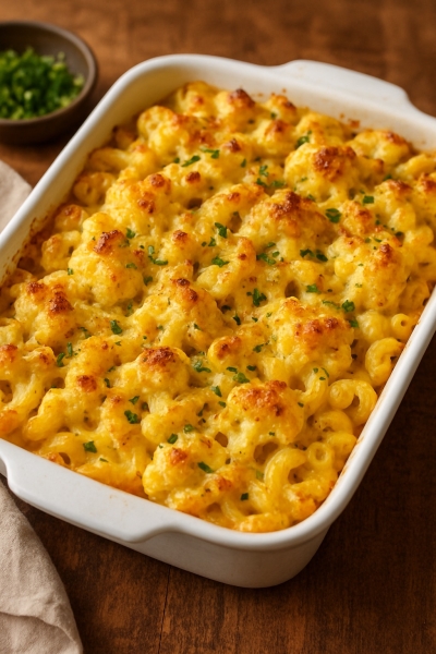 Cauliflower Macaroni Cheese
